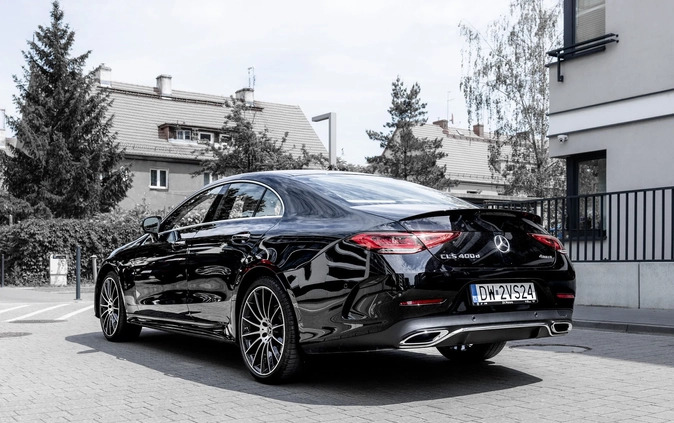 Mercedes-Benz CLS cena 309995 przebieg: 95128, rok produkcji 2020 z Wrocław małe 407